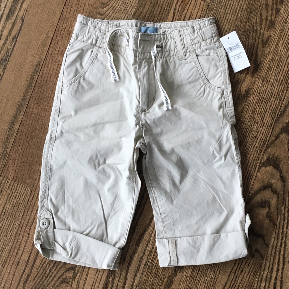 NWT Baby Gap rolled khaki pants